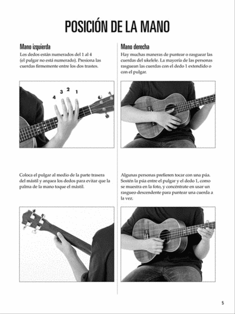 Ukelele Para Niños Ukulele scores gallery preview page 4