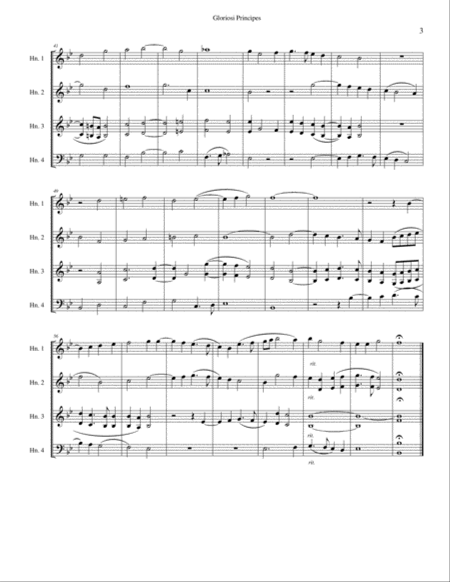 Gloriosi Principes Small Ensemble scores gallery preview page 3