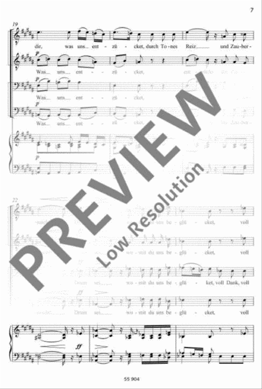 An Mozart TTBB scores gallery preview page 8