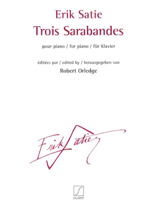 Book cover for Trois Sarabandes