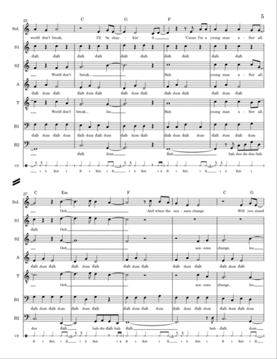 Mind Over Matter 4-Part scores gallery preview page 5