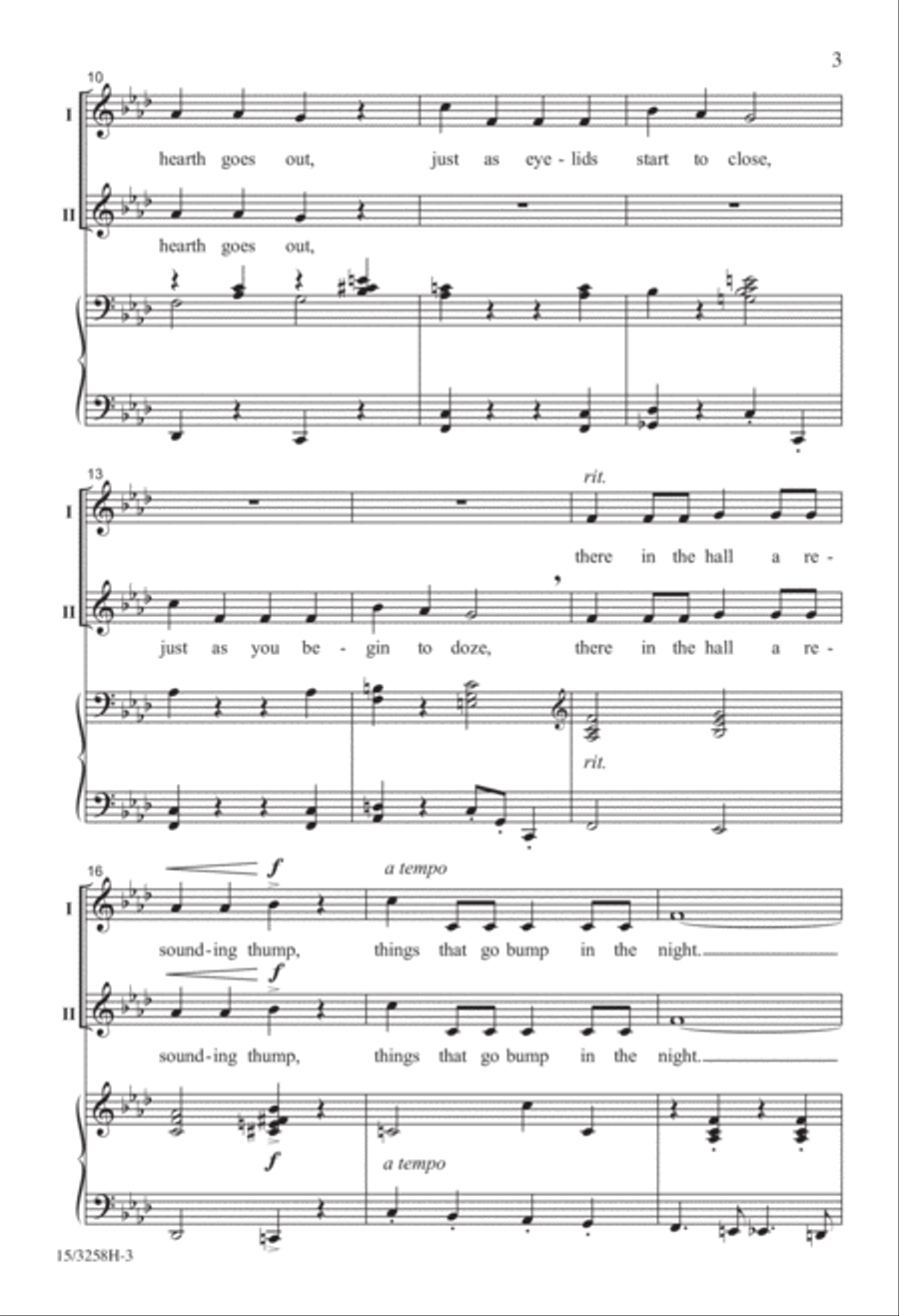 Things That Go Bump in the Night 2-Part scores gallery preview page 3