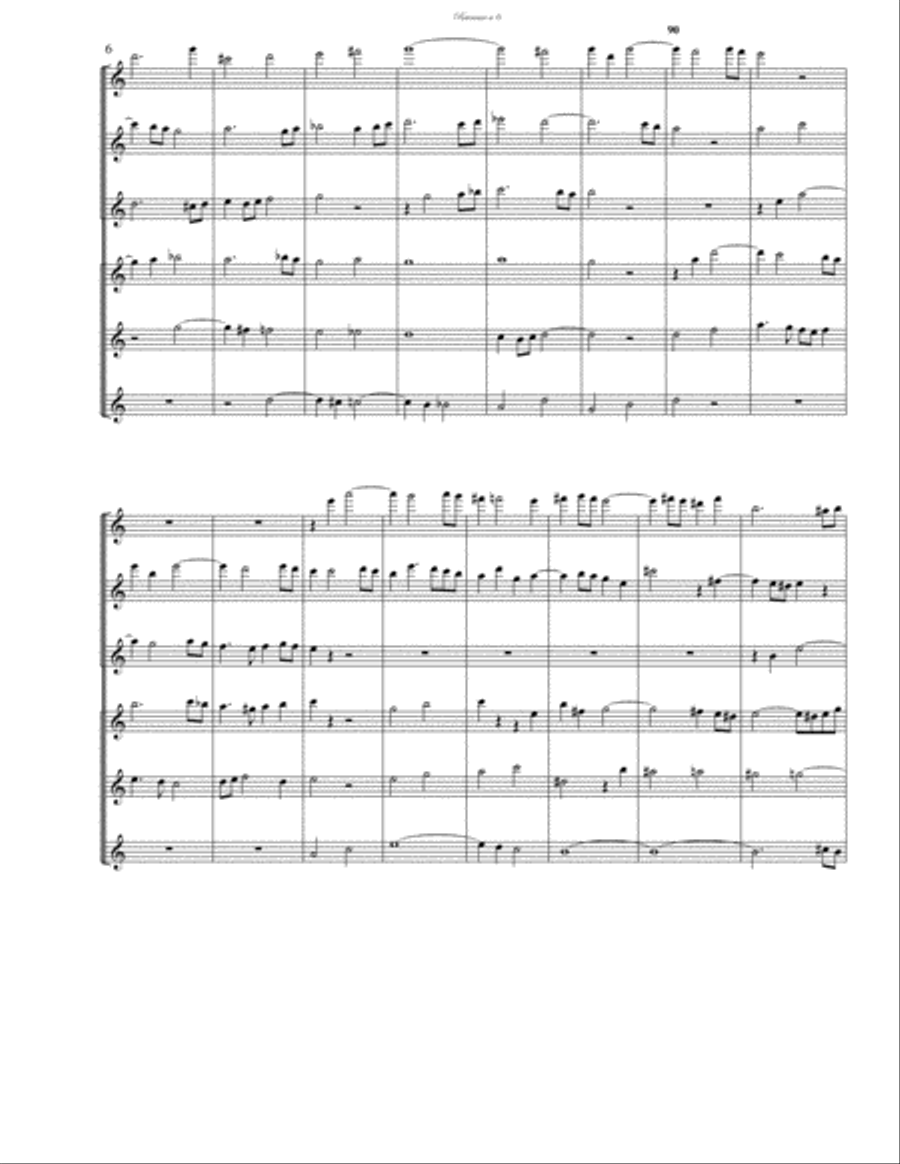 Ricercare a 6 Large Ensemble scores gallery preview page 6