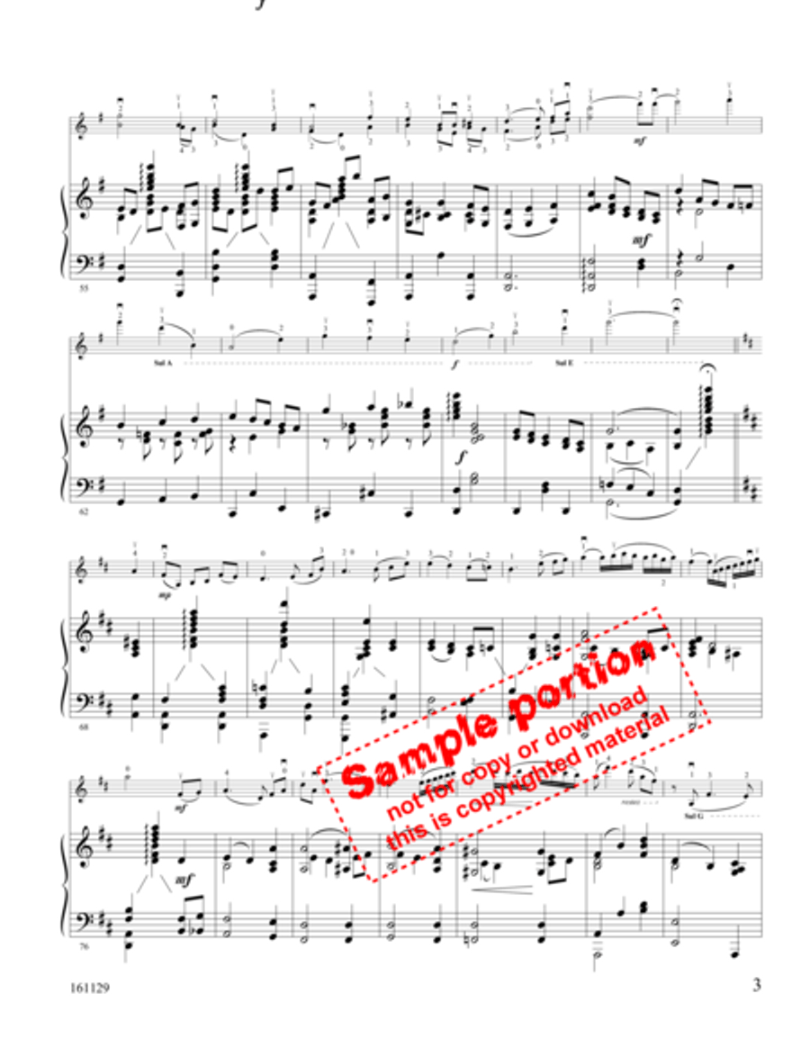 Does Jesus Care Does Jesus Care Violin Solo scores gallery preview page 3