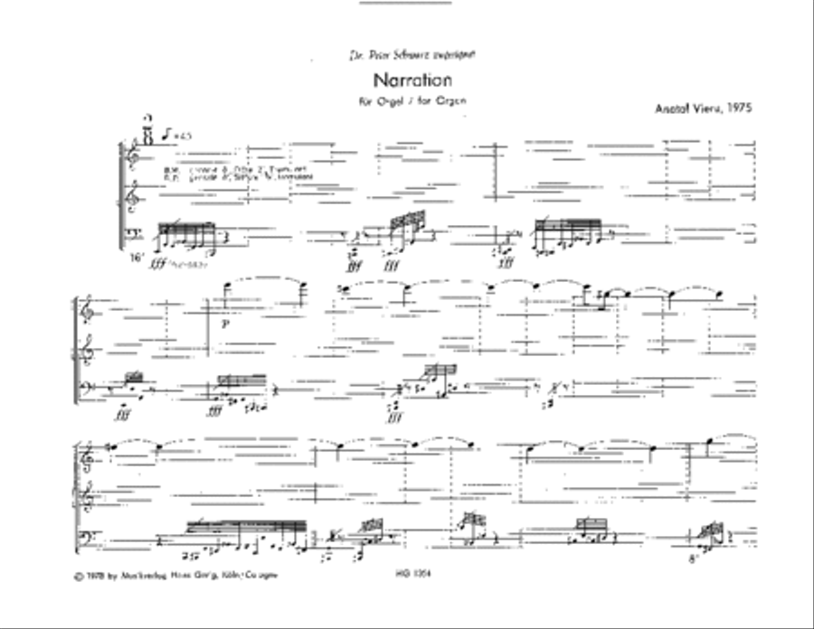 Narration Organ scores gallery preview page 2