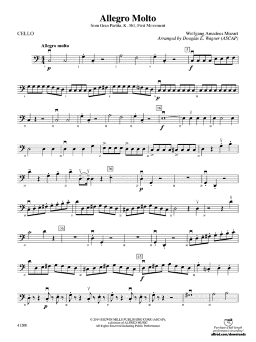 Allegro cello discount