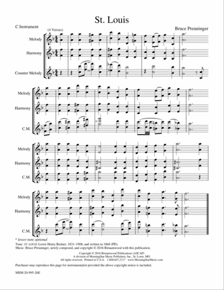 St. Louis Piano and Keyboard scores gallery preview page 2