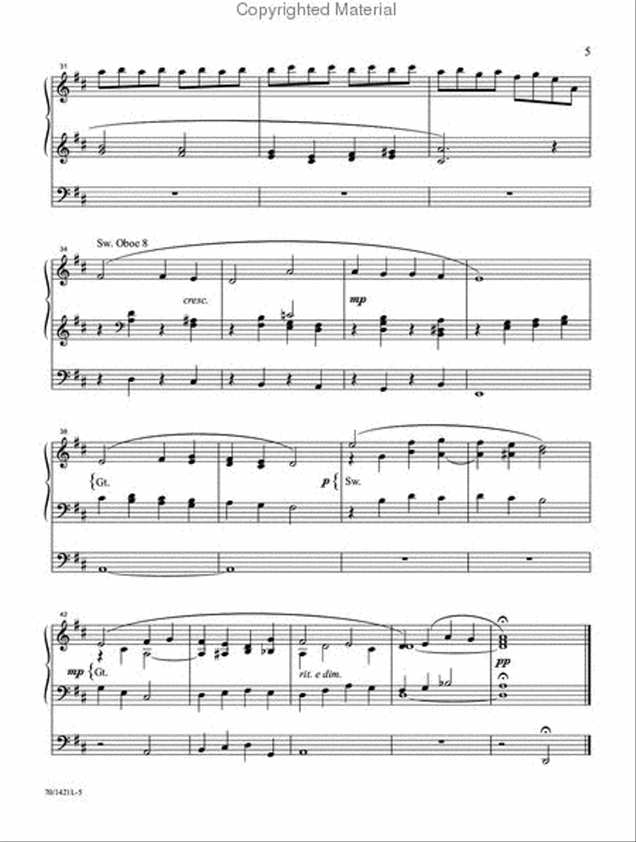 In Memoriam In Memoriam Organ Solo scores gallery preview page 4