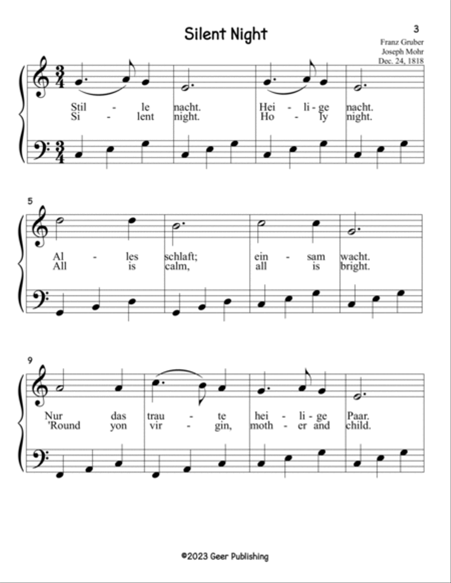 30 Really Easy Christmas Piano Solos Easy Piano scores gallery preview page 4