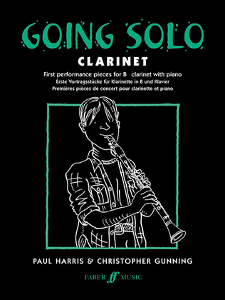Book cover for Going Solo -- Clarinet
