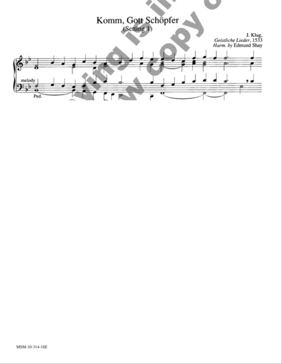 Hymn Harmonizations, Set 3 Organ scores gallery preview page 54
