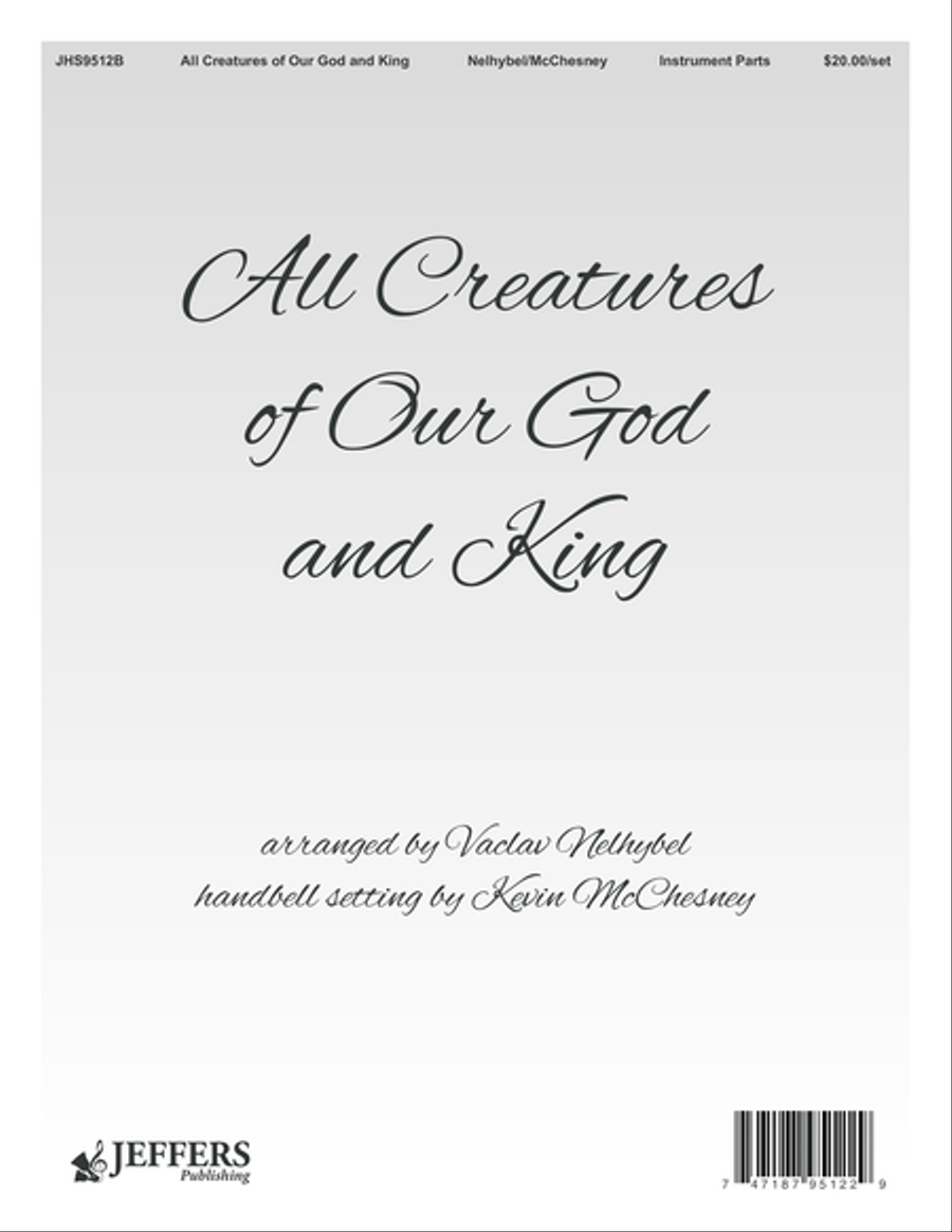 All Creatures of Our God and King Handbell Choir scores gallery preview page 1