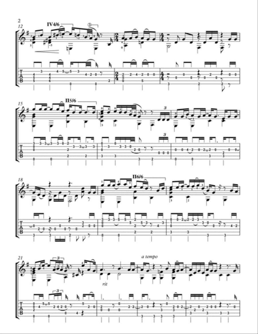 Desperado Desperado Electric Guitar scores gallery preview page 2