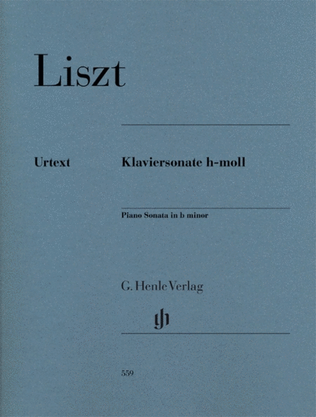 Book cover for Liszt - Piano Sonata B Minor