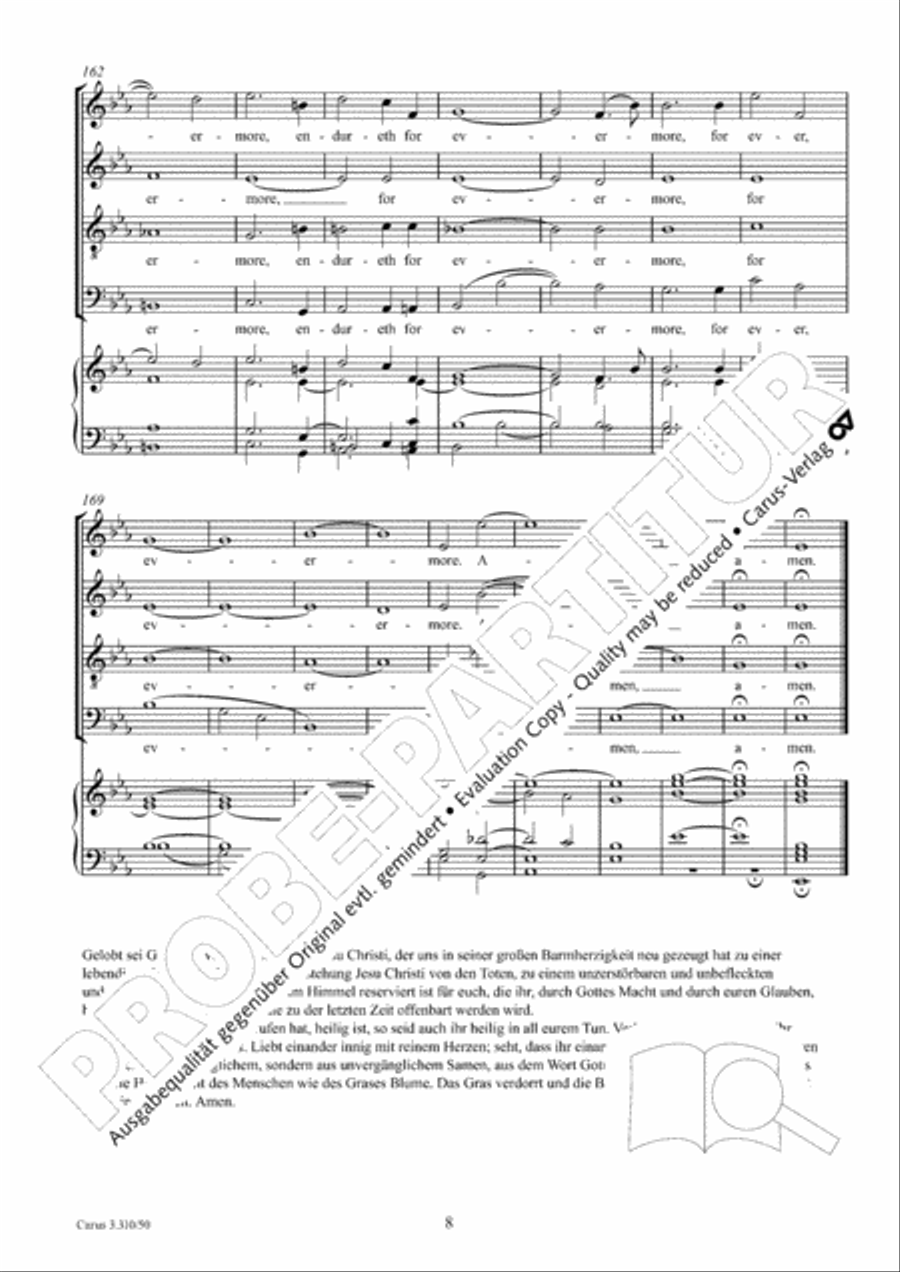 Blessed be the God and Father 4-Part scores gallery preview page 9