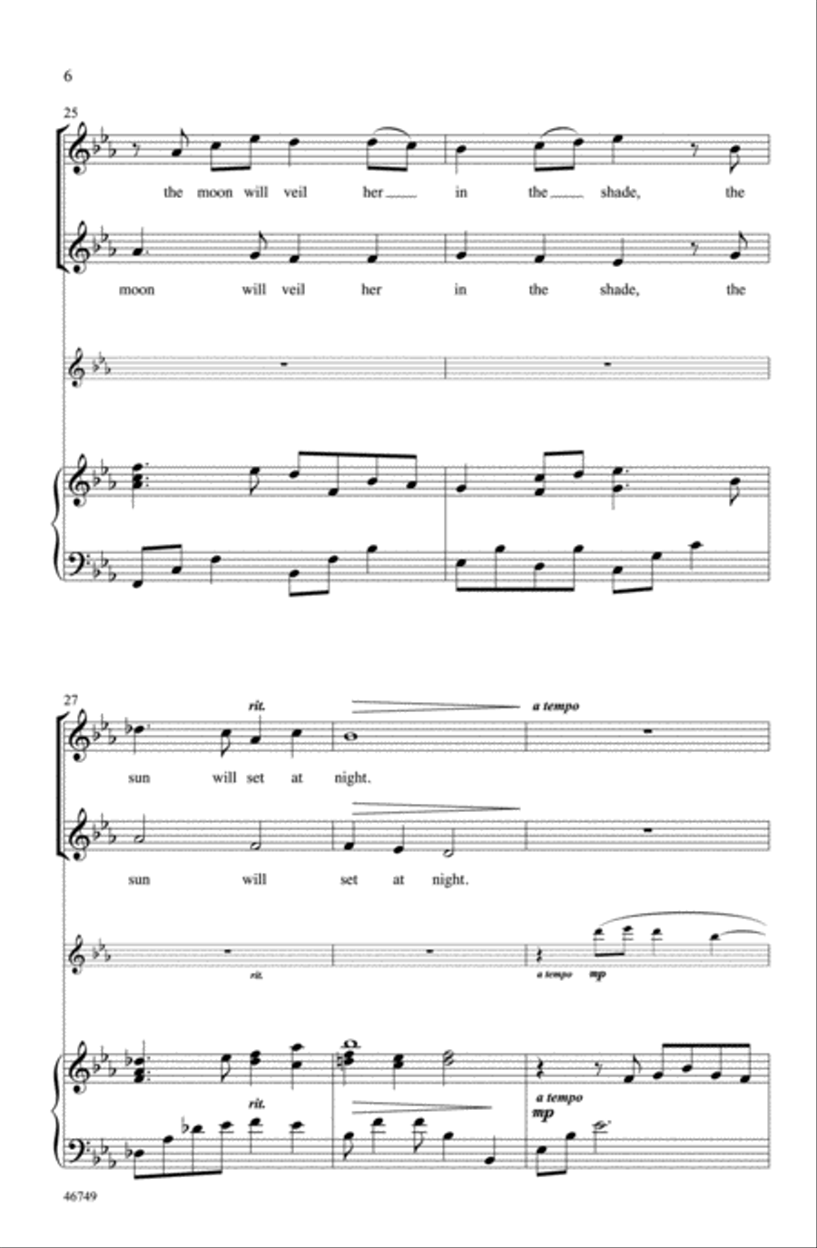 The Stars Are with the Voyager Choir scores gallery preview page 5