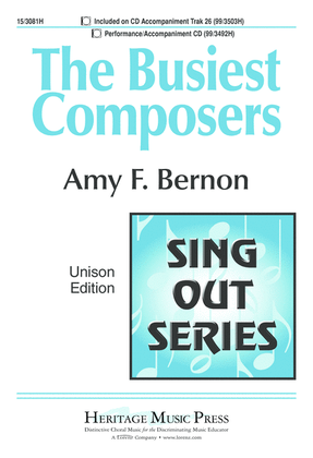 Book cover for The Busiest Composers