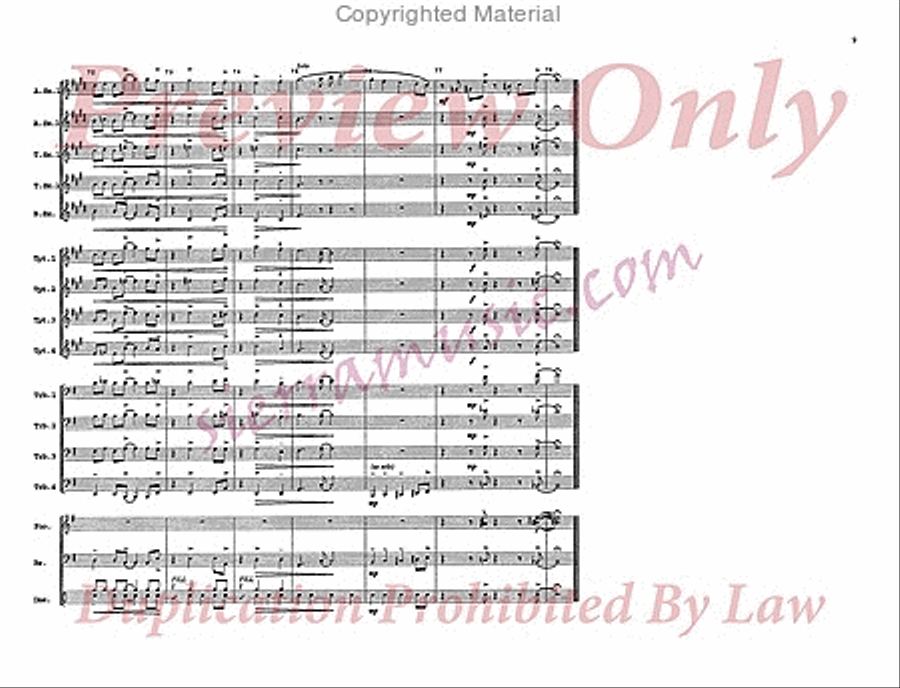 God Rest Ye, Merry Gentlemen Jazz Ensemble scores gallery preview page 10