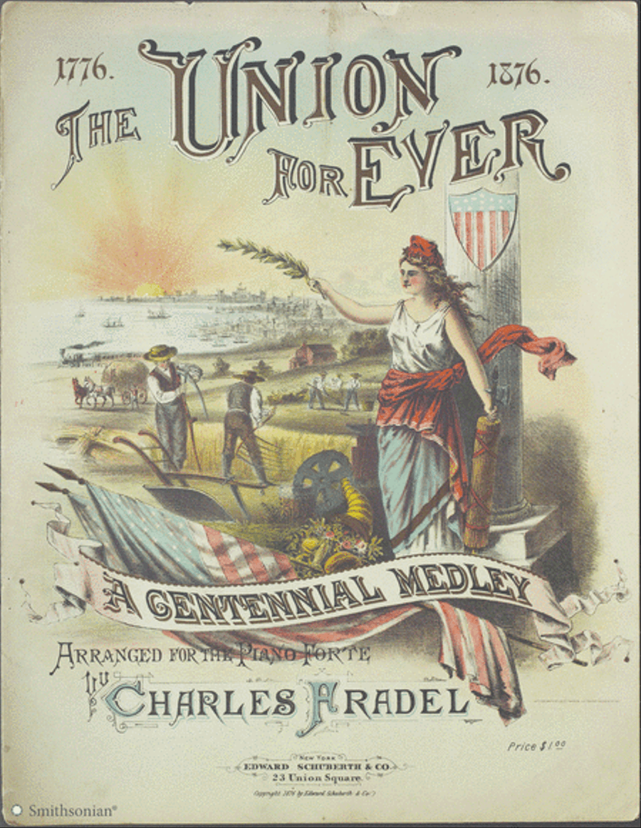 The Union Forever: A Centennial Medley Piano Solo scores gallery preview page 1