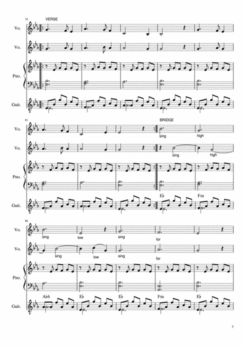 Gentle Bird - AA school choir song image number null