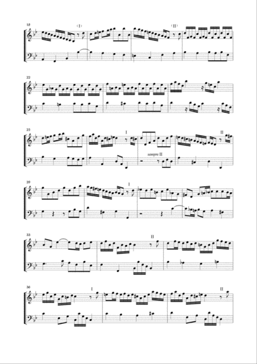 CORNET VOLUNTARY - G. Berg - For Organ Cornet scores gallery preview page 2