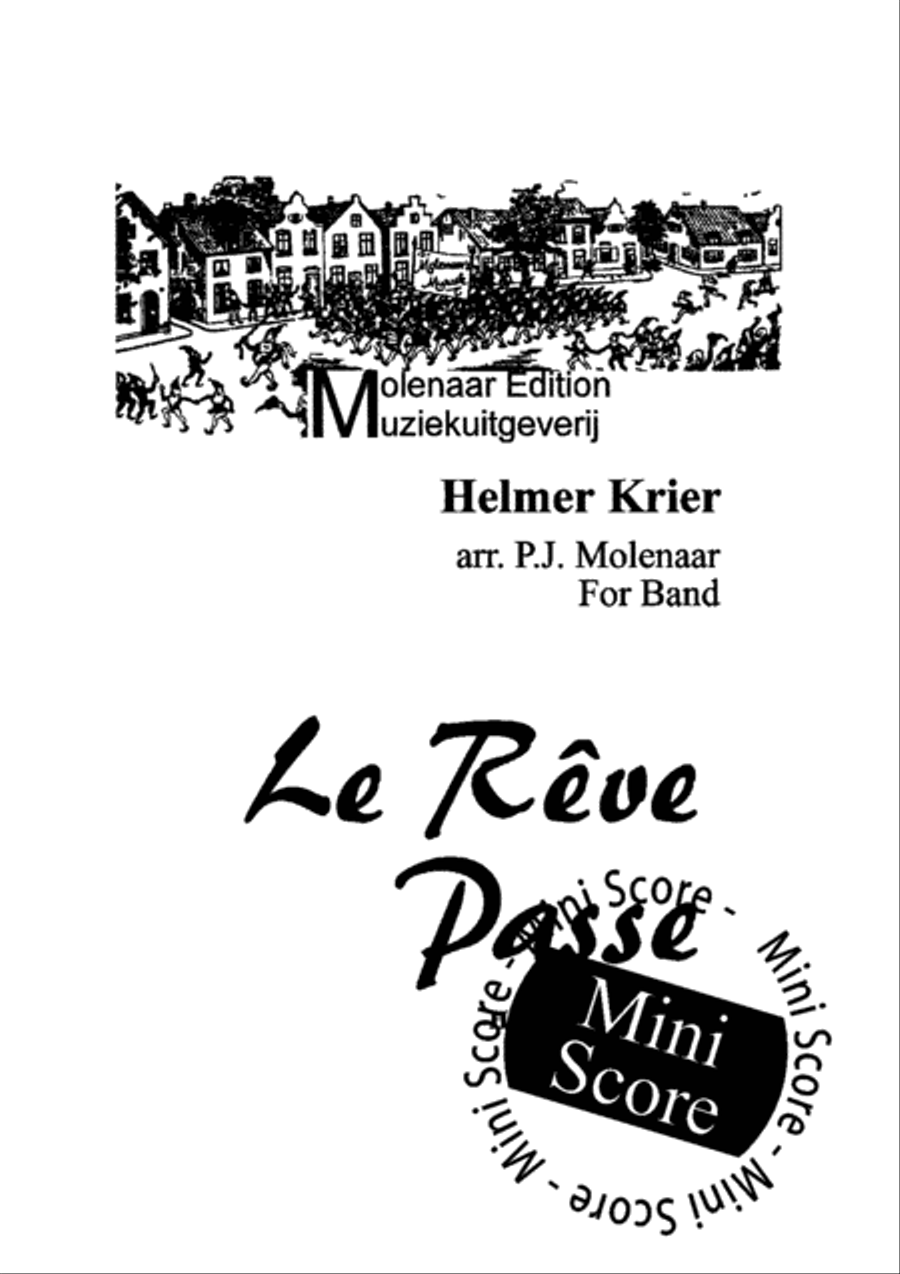 Le Reve Passe Concert Band scores gallery preview page 3