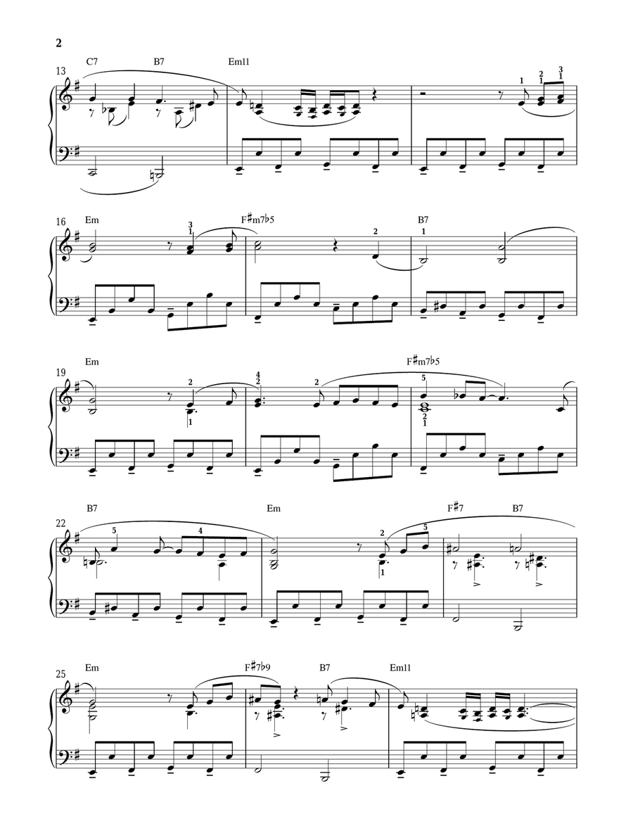 Puck Arrabal Puck Arrabal Piano Solo scores gallery preview page 2