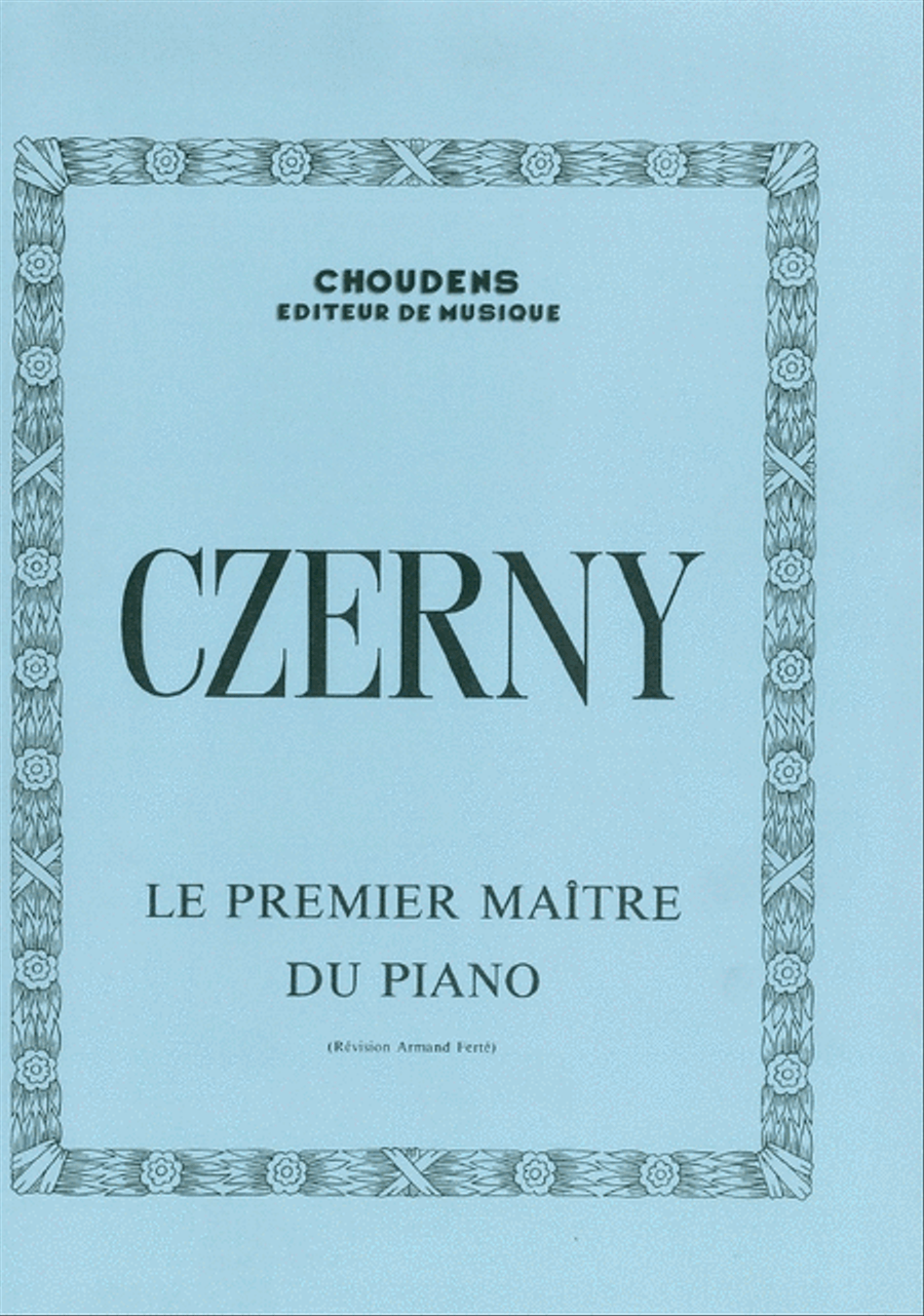 Le Premier Maître du Piano Op. 599 Piano Solo scores gallery preview page 1