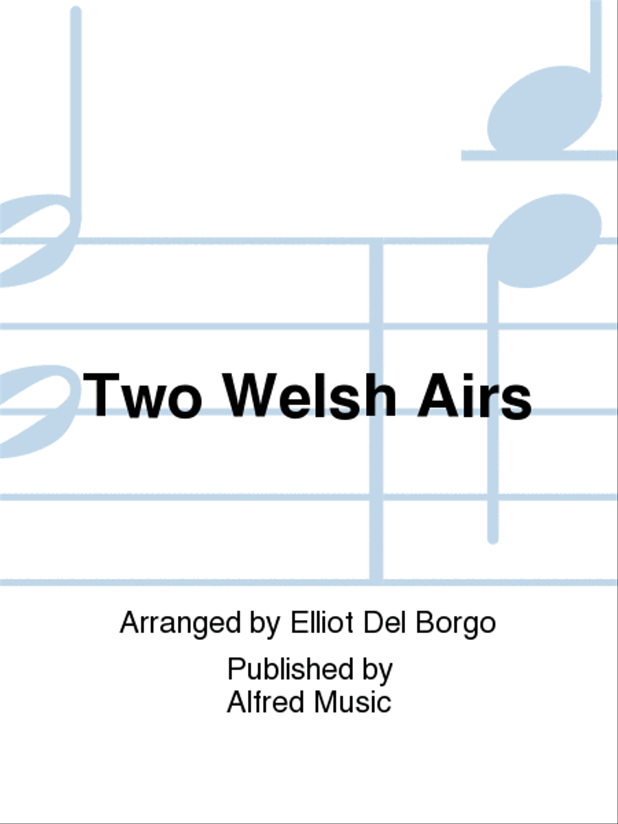 Two Welsh Airs String Orchestra scores gallery preview page 1