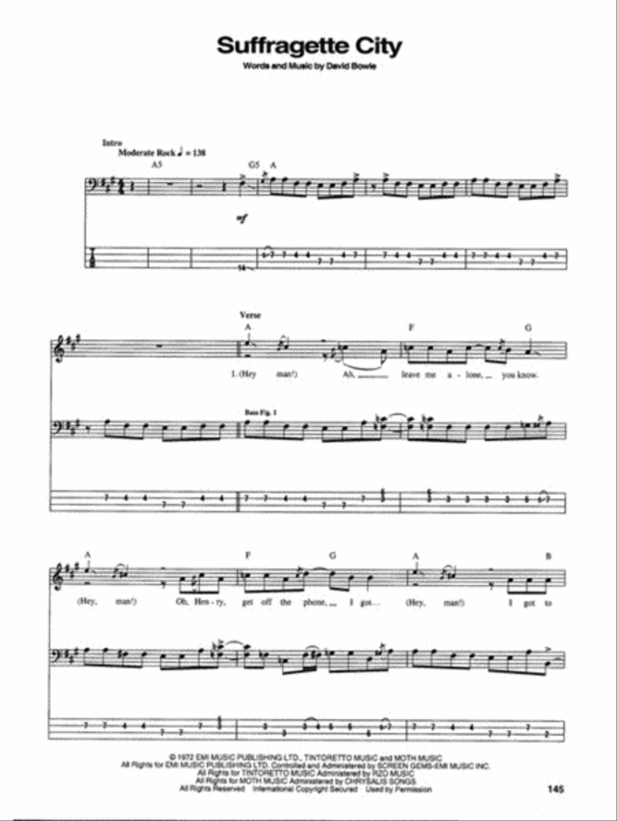 Rock Bass Bible Bass Guitar Tablature scores gallery preview page 6