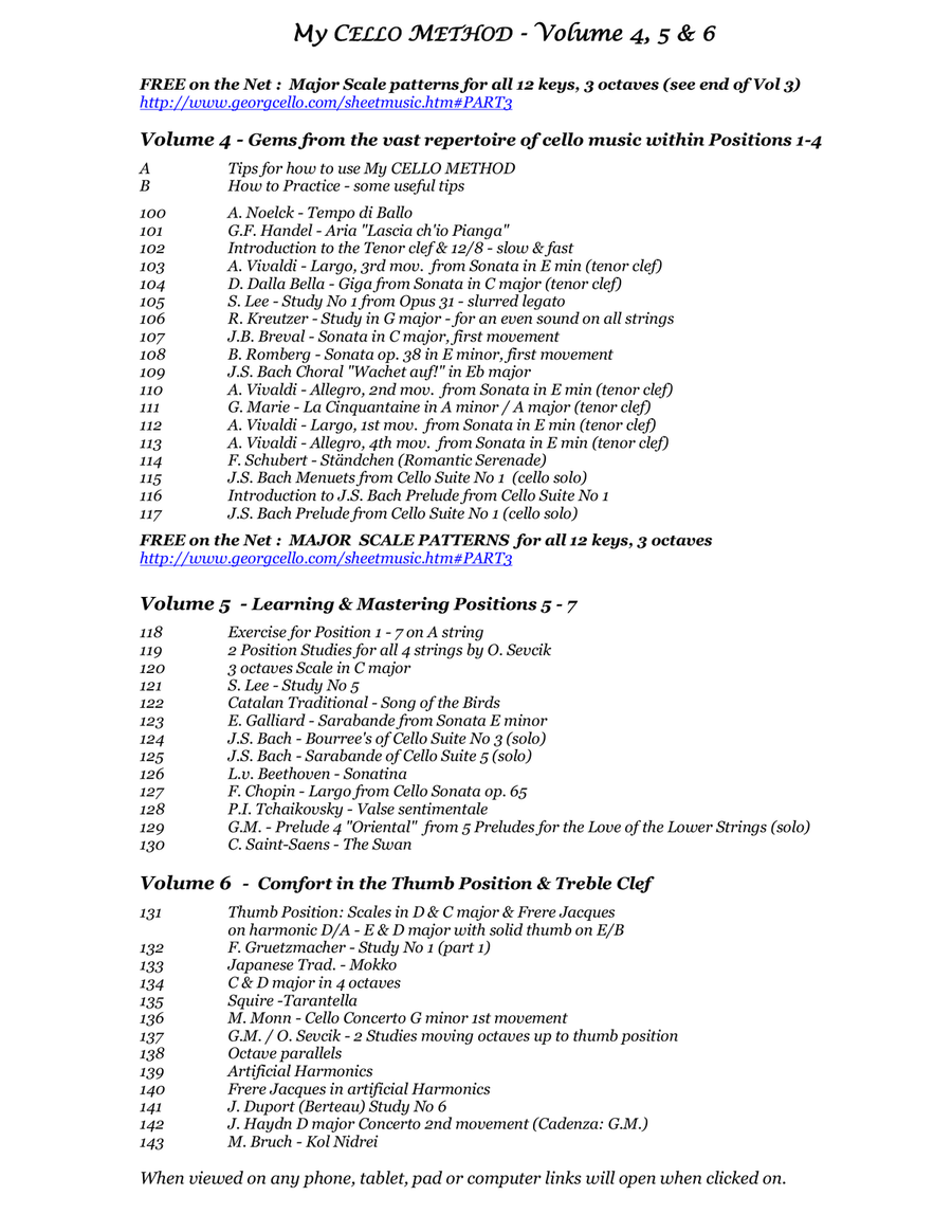 My CELLO METHOD Volume 2 - The Extensions String Duet scores gallery preview page 4