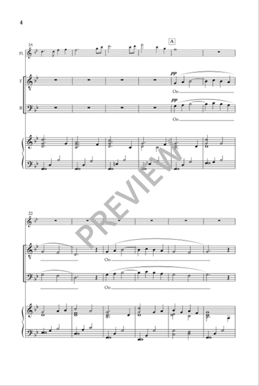 'Twas in the Moon of Wintertime TTBB scores gallery preview page 5