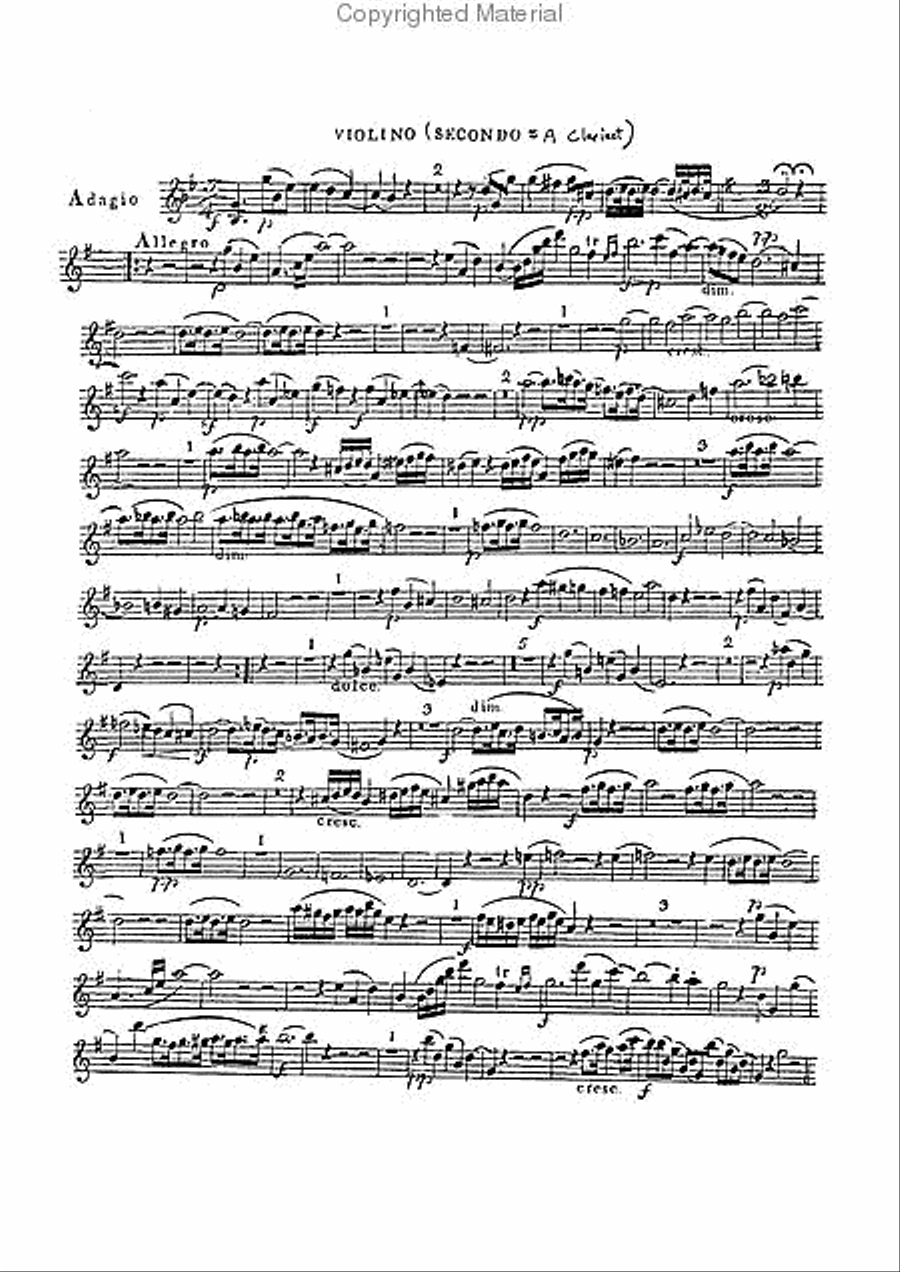 Quintet, Op. 32 Quintet, Op. 32 A Clarinet scores gallery preview page 4