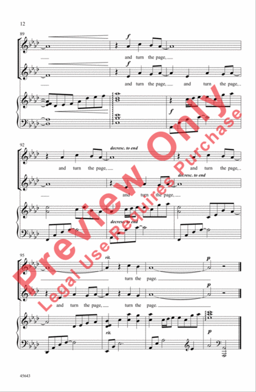 Stories of My Life Stories of My Life 2-Part scores gallery preview page 12