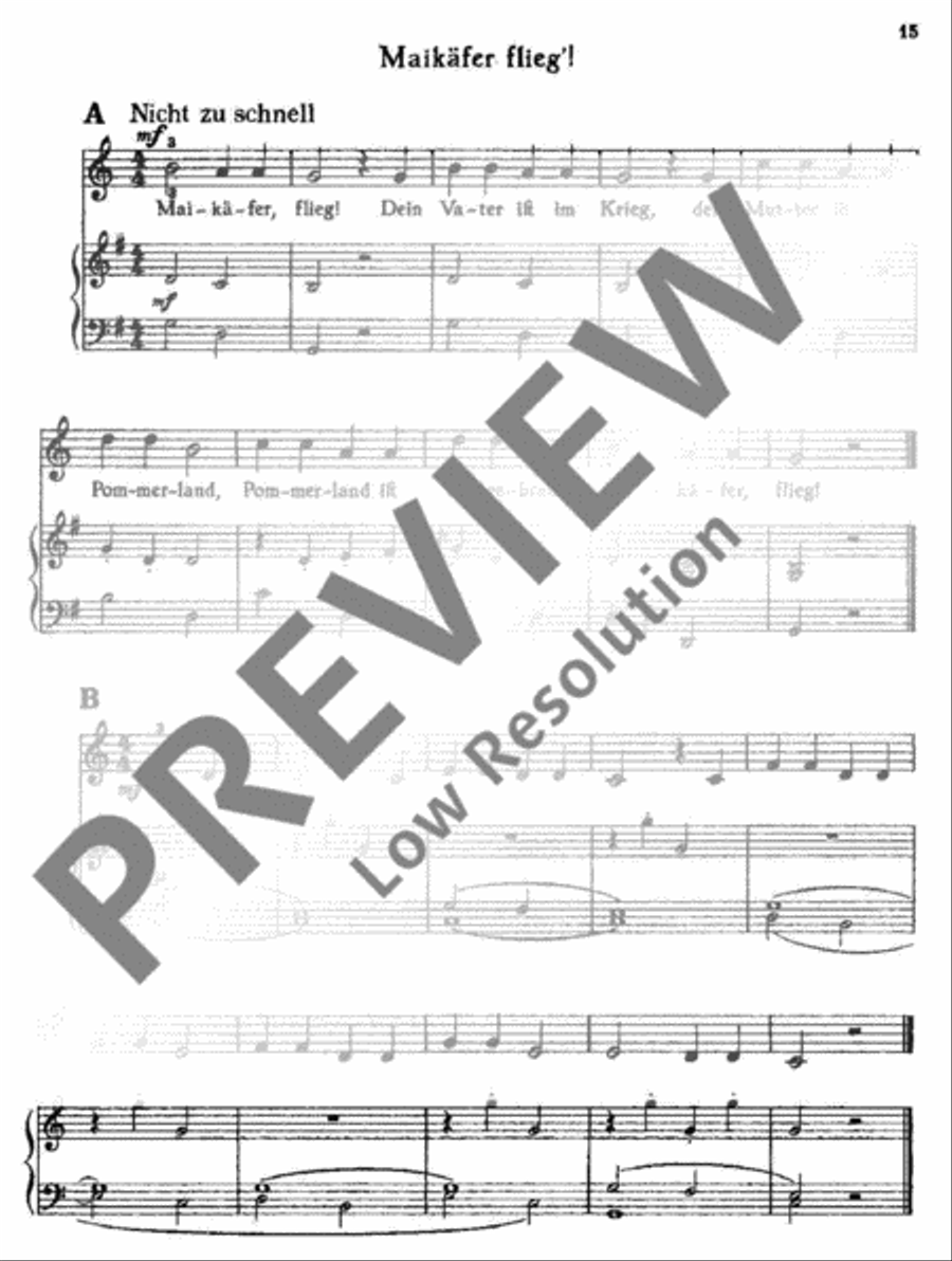 Der Musik-Baukasten Piano Solo scores gallery preview page 16