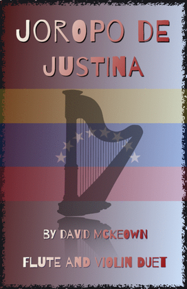 Book cover for Joropo de Justina, for Flute and Violin Duet