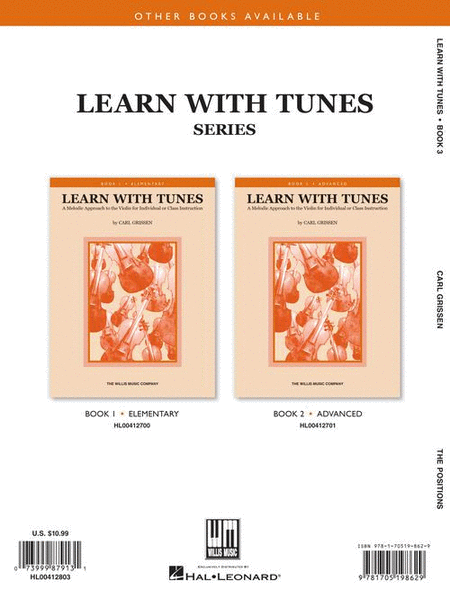 Learn with Tunes Bk 3 (The Positions)