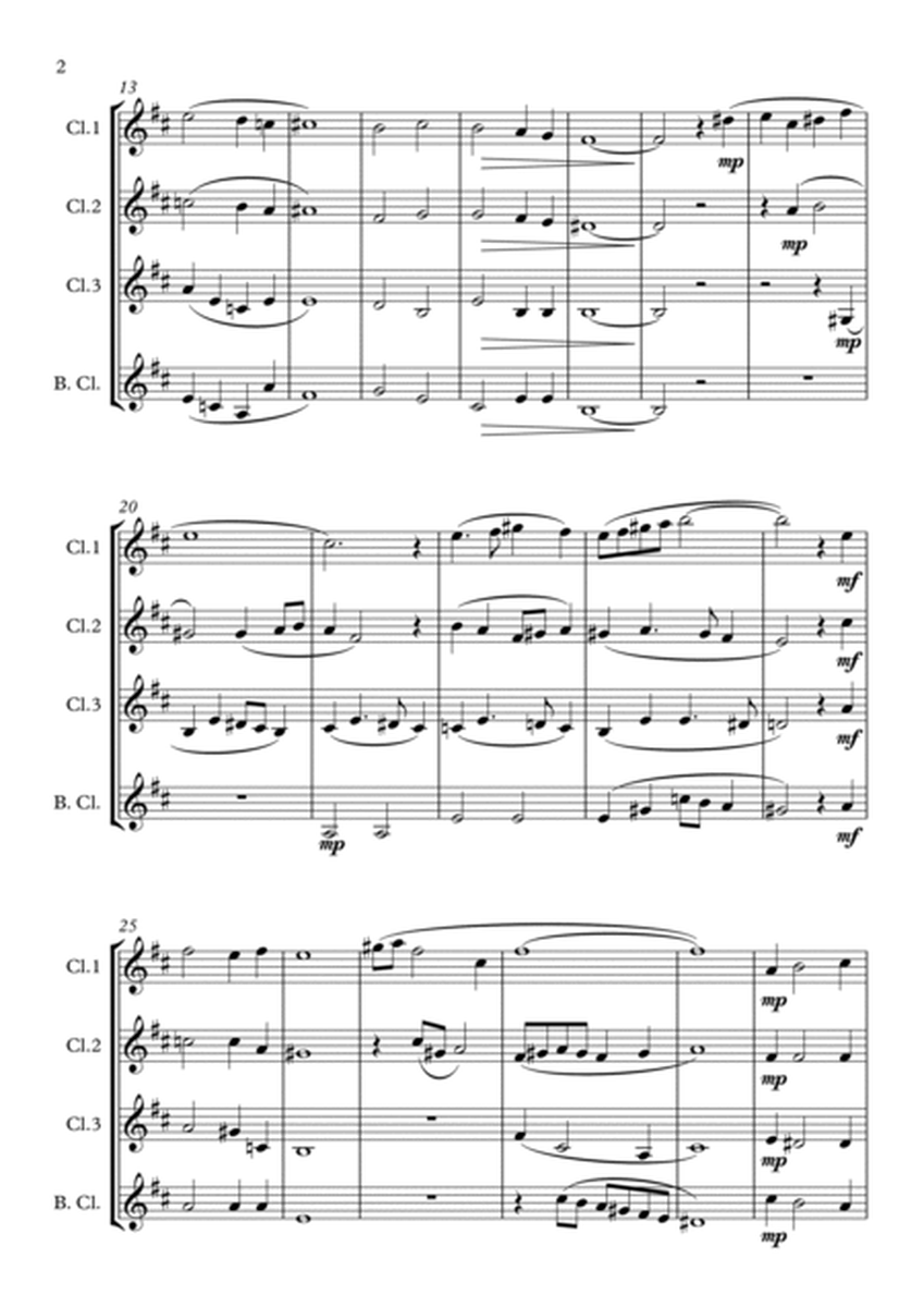 Default - Clarinet Quartet image number null