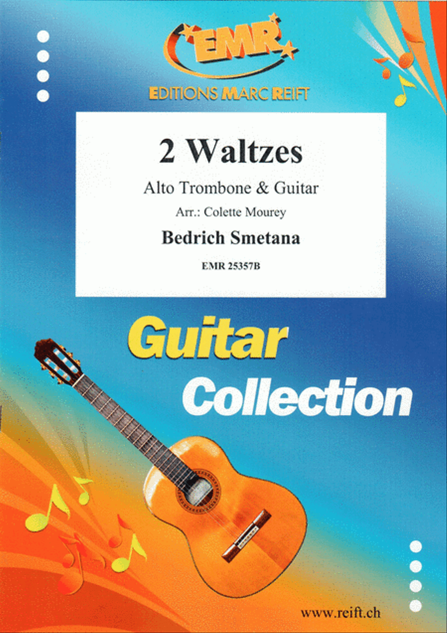 2 Waltzes Trombone scores gallery preview page 1