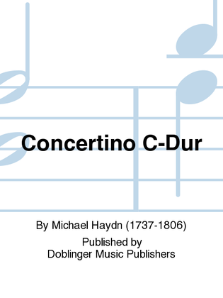 Book cover for Concertino C-Dur