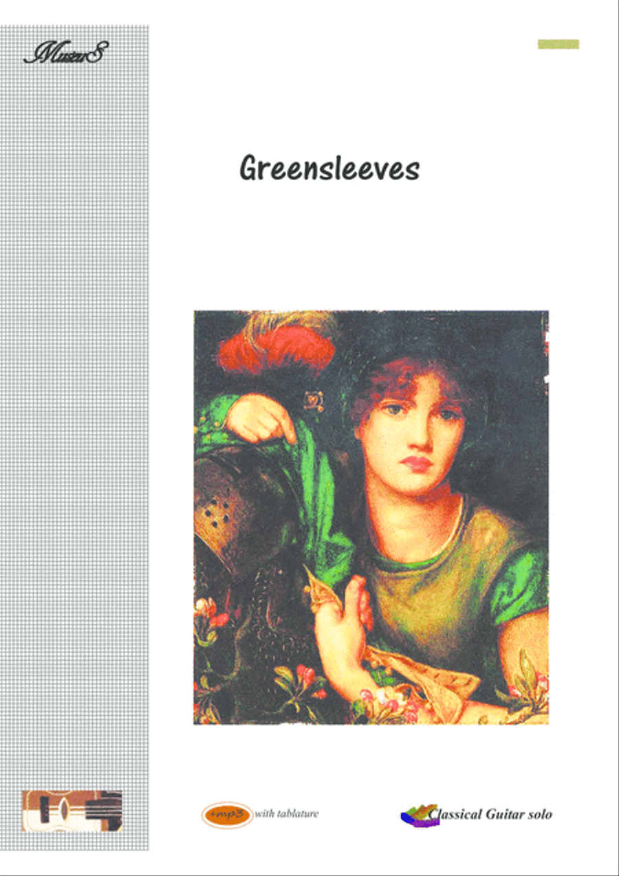 Book cover for Greensleeves Guitar solo