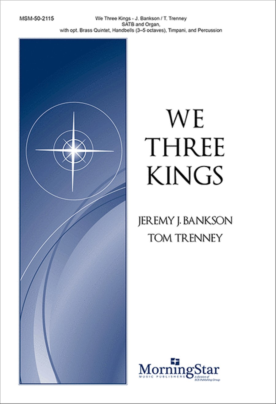 We Three Kings 4-Part scores gallery preview page 1
