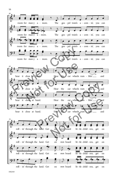 Railroad Medley SATB image number null