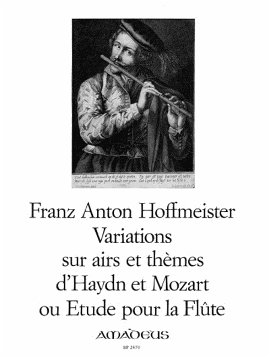 Variations Flute Solo scores gallery preview page 1