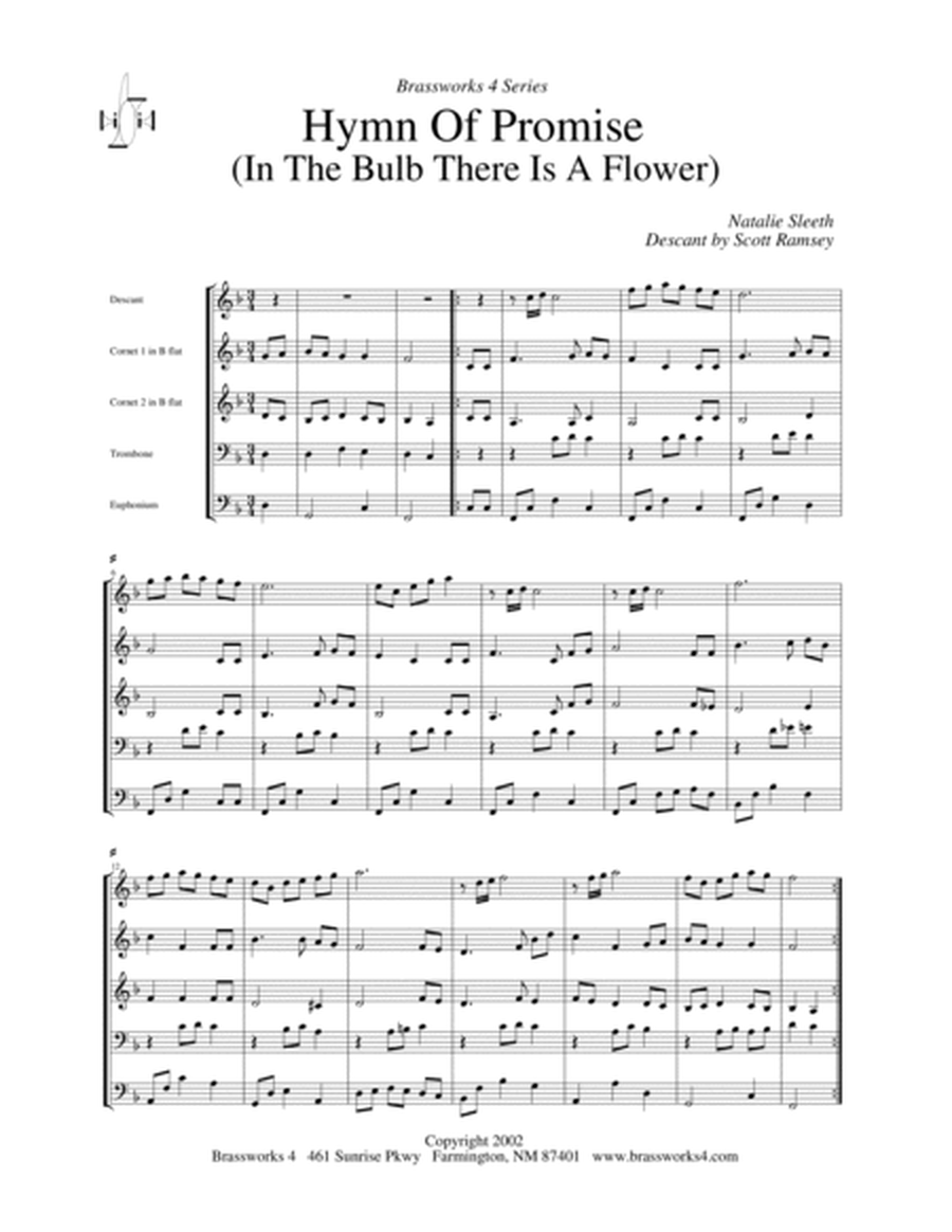 Hymn of Promise (In the Bulb There Is a Flower)