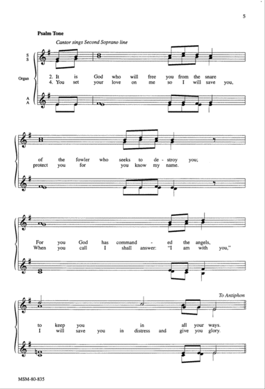 Communion Antiphons for the Lenten Season 4-Part scores gallery preview page 6