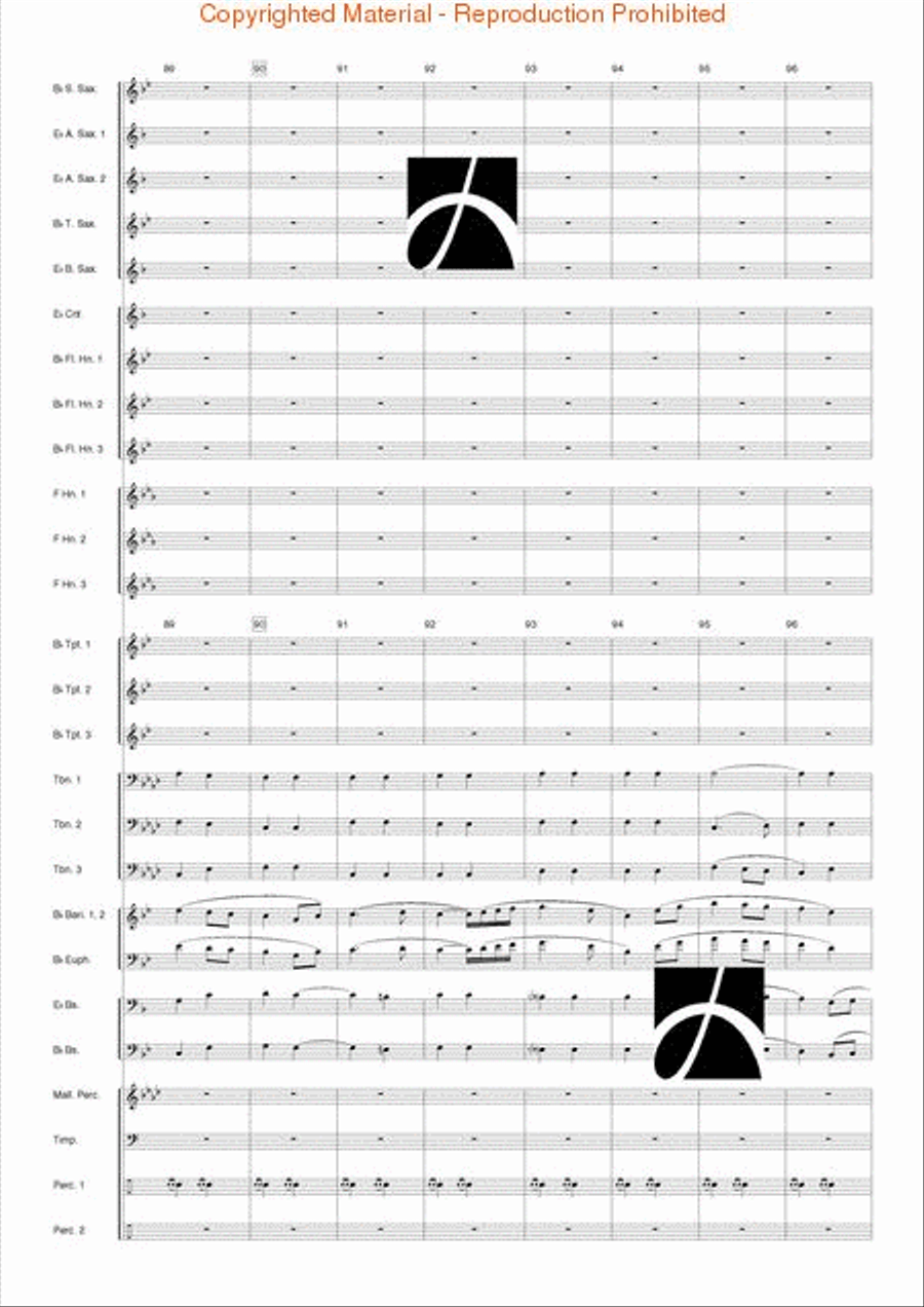 Artemis (Fulnaho) Concert Band scores gallery preview page 13