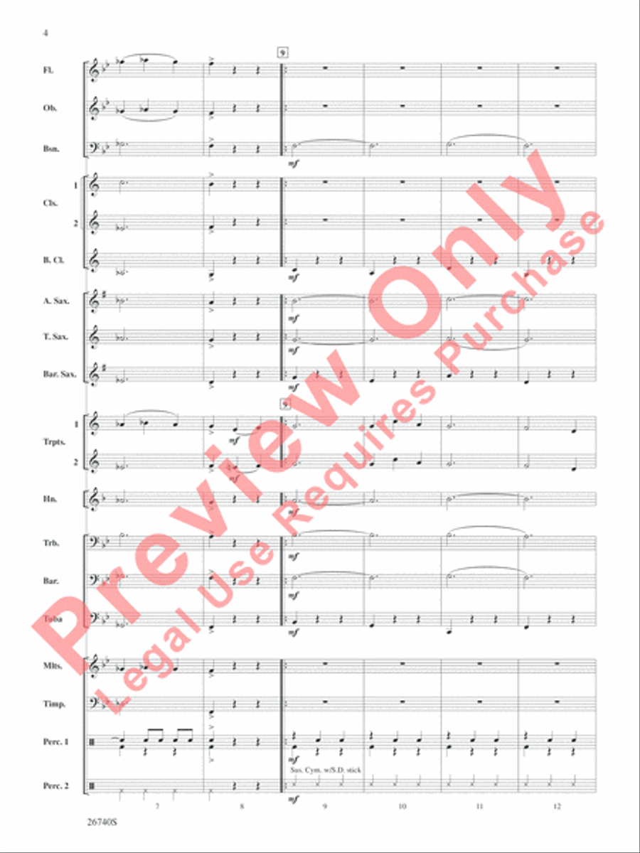 It's the Most Wonderful Time of the Year Concert Band scores gallery preview page 5