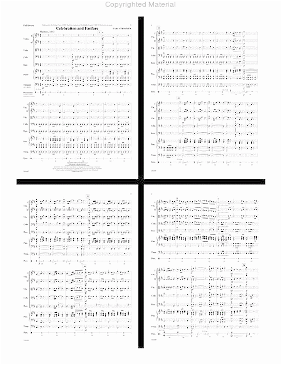The Blacksmith String Orchestra scores gallery preview page 12