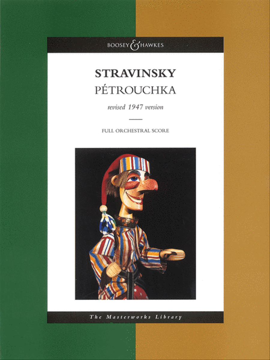 Pétrouchka Orchestra scores gallery preview page 1